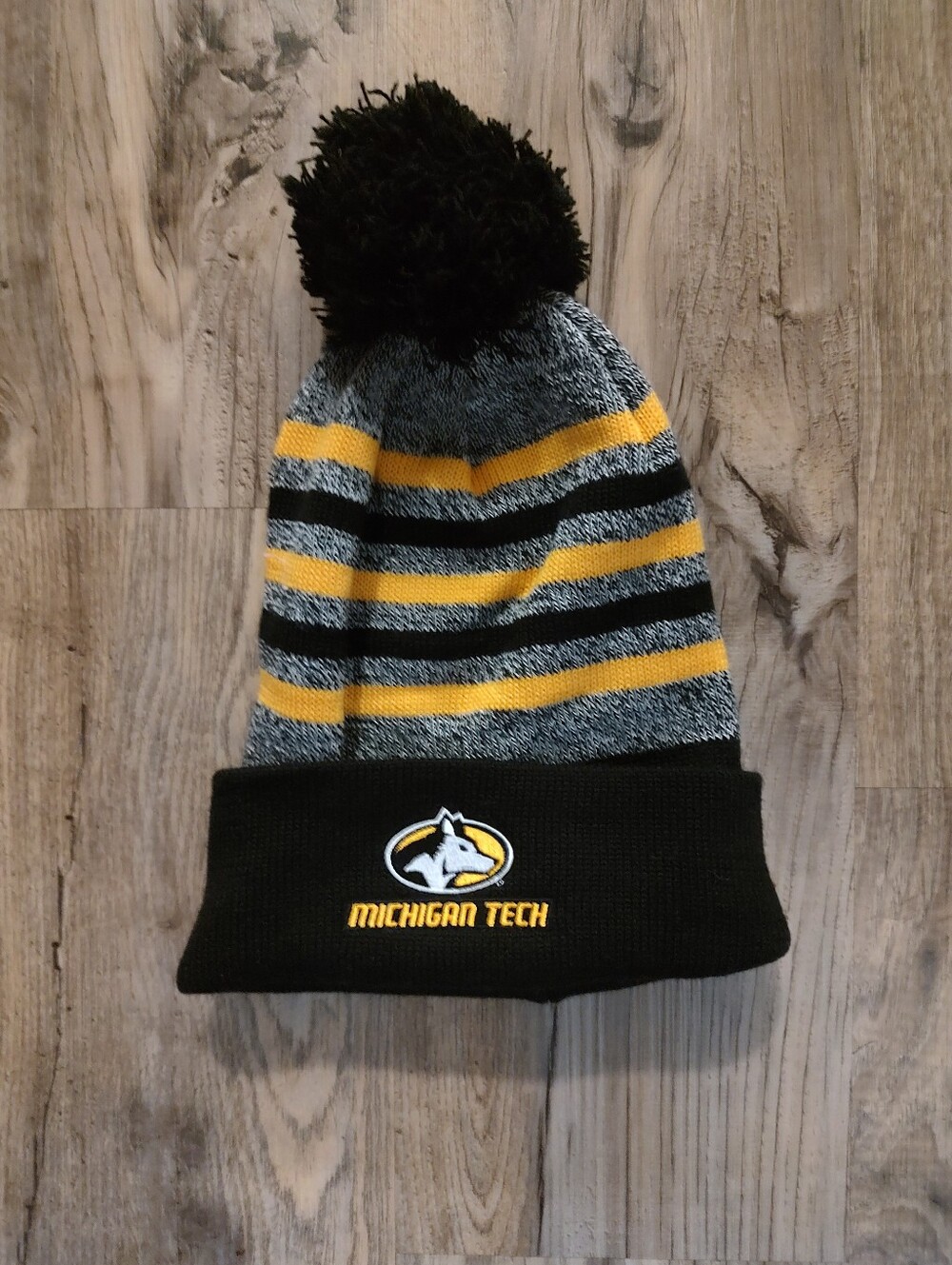 Michigan Tech Huskies Knit Stocking Hat